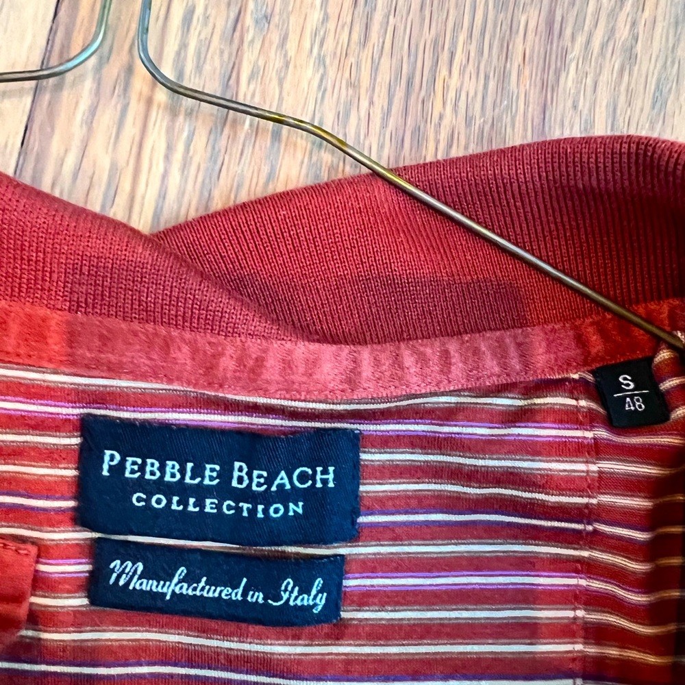 Kids Polo with Pebble Beach golf course logo